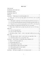 Đánh giá mức độ kim loại nặng trong trầm tích lưu vực sông nhuệ   đáy và đề xuất giải pháp bảo vệ môi trường