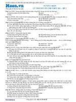 Tuyển chọn lý thuyết ôn thi THPT quốc gia môn Vật lý 2015