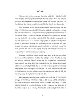 Nghiên cứu đặc trưng của dòng thải và đề xuất sơ đồ công nghệ xử lý nước thải tập trung tại khu công nghiệp nam cấm, huyện nghi lộc tỉnh nghệ an