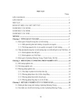 Nghiên cứu áp dụng tiếp cận quyền trong bảo vệ môi trường tại phường khương trung, thanh xuân, hà nội