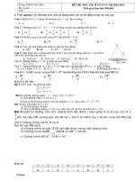De thi hoc ky 2 -Toan 9(2010- 20110