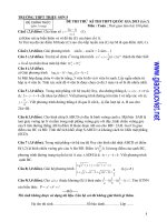 đề thi thử thpt quốc gia 2015 môn toán