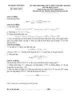 Đề-đáp án HSG toán 11-không chuyên-2011-Vĩnh Phúc