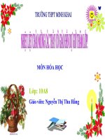 Tiet 61. Bai 36.Toc do phan ung