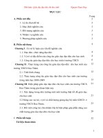 Thực trạng của công tác giáo dục đạo đức  cho học sinh của  trường THCS Hoa Thám