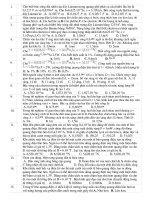 Bài tập giao thoa lượng tử