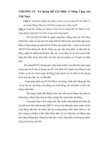 tư tưởng hồ chí minh về xây dựng đảng trong sách vững mạnh