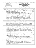 HDC ĐỀ THI HSG TỈNH BẮC GIANG - 2011