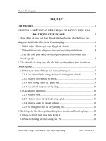 luận văn tài chính ngân hàng Giải pháp nhằm nâng cao hiệu quả hoạt động kinh doanh của Công ty Cổ phần Hàng hải Hà Nội