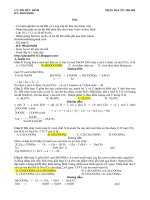 Lý thuyết và bài tập este