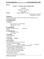 giáo án khối 2 2010-2011