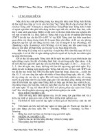 “Đổi mới phương pháp dạy nghe môn Tiếng Anh”