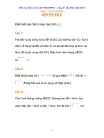 ĐỀ THI VIOLIMPIC  Lớp 9 (vòng 17) cấp Tỉnh năm 2011