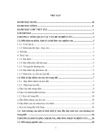 Nghiên cứu sự linh động của khoáng sét trong đất dốc huyện sóc sơn dưới ảnh hưởng của một số yếu tố môi trường đất