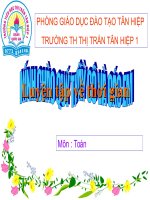 luyện tập về thời gian.