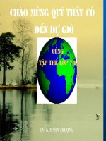 Bài 11: ĐỘ CAO CỦA ÂM