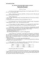 ĐỀ HSG TỈNH HÀ TĨNH