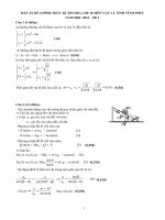 Dap an HSG tinh Vinh Phuc- khong chuyen 2010-1011