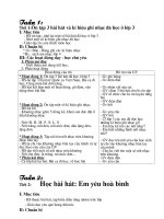 giáo án âm nhạc từ tuần 1-> 35