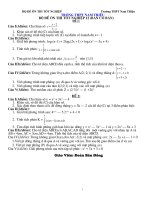 BO DE CHUAN BO GD ON THI TN THPT MON TOAN 12