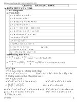 Chuyen de on tap thi HK2 day du - de tham khao