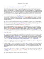 Tiểu sử nhà Văn An-dec-xen