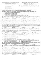 ĐỀ THI GIỮA HỌC KÌ 2