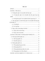 Đánh giá hiện trạng sử dụng, thải bỏ thủy ngân từ hoạt động y tế tại một số bệnh viện trên địa bàn hà nội và đề xuất giải pháp xử lý phù hợp