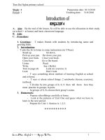 giáo án tiếng anh khối 4 2010-2011