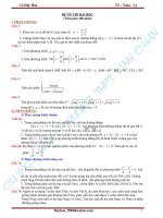 Đề Thi Thử ĐH - CĐ (Có Đáp Án)