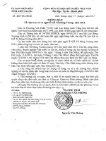 Công văn nghỉ lễ Giỗ tổ Hùng Vương