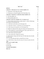 Nghiên cứu chức năng môi trường hồ chứa quan sơn nhằm sử dụng hợp lý cho phát triển bền vững
