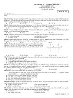 Đề Lý 11 KT HK II số 3