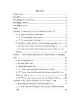 Đánh giá hiện trạng môi trường đất trồng chè và đề xuất các giải pháp quản lý, sử dụng theo hướng bền vững tại vùng chè đặc sản tân cương, thành phố thái nguyên, tỉnh thái nguyên