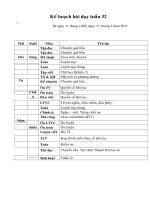 GIAO AN LOP @ TUAN 32m