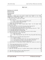 Nghiên cứu sử dụng thiết bị đun nước nóng bằng năng lượng mặt trời phục vụ sinh hoạt