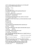 de trac  nghiem+dap an(lich su 7-hk2-2011)