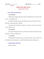 De KT hoc ky II (Co ma tran)