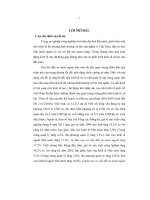 LUẬN VĂN: Đầu tư trực tiếp nước ngoài (FDI) tại Việt Nam – Thực trạng và giải pháp
