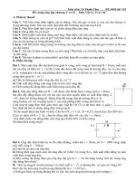 Ôn tập Học kỳ 2_ Vật lý 11