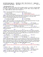 Luyên tập nhận biết một số chất vô cơ