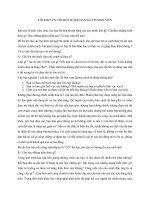 LỜI KHUYÊN với một số bạn ĐANG còn SINH VIÊN