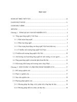 Nghiên cứu thực trạng ô nhiễm nước làng nghề cơ kim khí phía nam hà nội và đề xuất giải pháp giảm thiểu