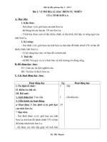 Giáo án Địa lý địa phương lớp 5 - 2011