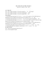 Đề cương ôn tập học kỳ 2 Tin 9 (2010-2011).