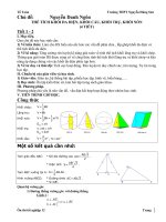 thể tích 12 cổ điển mới nhất thi tốt nghiệp