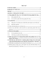 Hiện trạng quản lý rơm rạ và khả năng sử dụng chúng làm nguồn phân bón trực tiếp cho cây khoai tây ở huyện quế võ, tỉnh bắc ninh