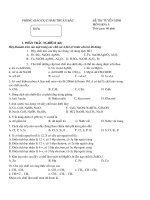 Tuyen sinh vao lop 10  huyen Ham Thuan Bac