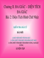 DIEN TICH HINH CHU NHAT