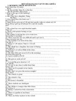 Một số dạng bài ôn hsg lớp 6